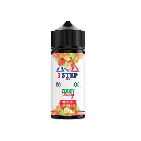 1 Step CBD 1000mg CBD E-liquid 120ml (BUY 1 GET 1 FREE)