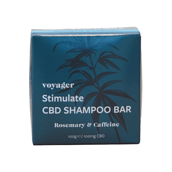 Voyager 100mg CBD Stimulate Shampoo Bar - 100g