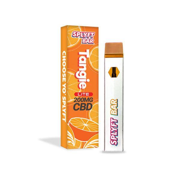 SPLYFT BAR LITE 200mg Full Spectrum Flowform CBD Disposable Vape