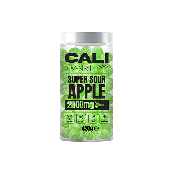 CALI CANDY MAX 2800mg Full Spectrum CBD Vegan Sweets - 10 Flavours