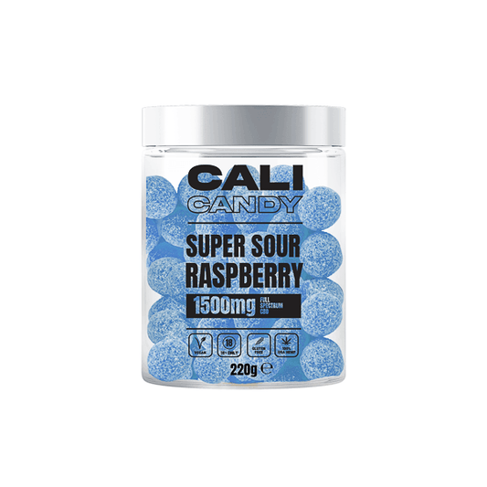 CALI CANDY MAX 1500mg Full Spectrum CBD Vegan Sweets - 10 Flavours