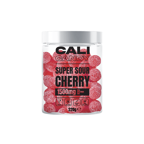 CALI CANDY MAX 1500mg Full Spectrum CBD Vegan Sweets - 10 Flavours