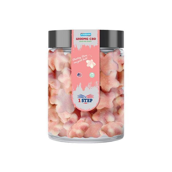 1 Step CBD Standard Gummies 1200mg (400g) (BUY 1 GET 1 FREE) - remedykartelcbd1stop