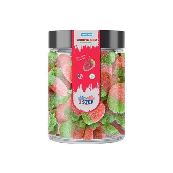 1 Step CBD Standard Gummies 1200mg (400g) (BUY 1 GET 1 FREE) - remedykartelcbd1stop