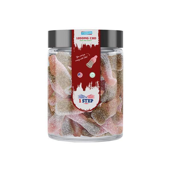 1 Step CBD Standard Gummies 1200mg (400g) (BUY 1 GET 1 FREE) - remedykartelcbd1stop