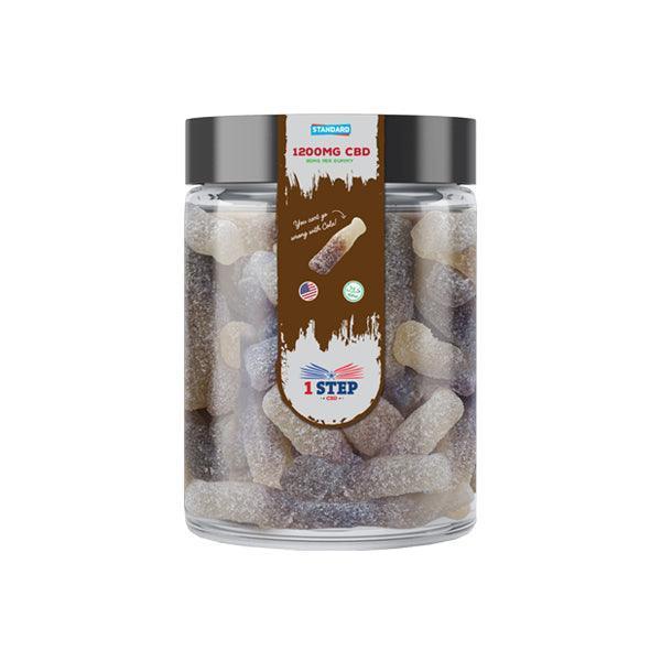 1 Step CBD Standard Gummies 1200mg (400g) (BUY 1 GET 1 FREE) - remedykartelcbd1stop