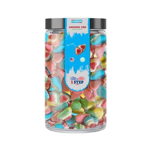 1 Step CBD Standard Gummies 2400mg (800g) (BUY 1 GET 1 FREE) - remedykartelcbd1stop