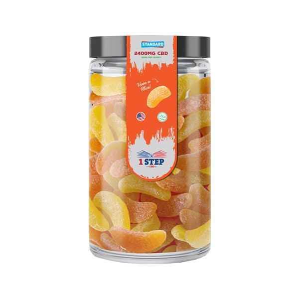 1 Step CBD Standard Gummies 2400mg (800g) (BUY 1 GET 1 FREE) - remedykartelcbd1stop