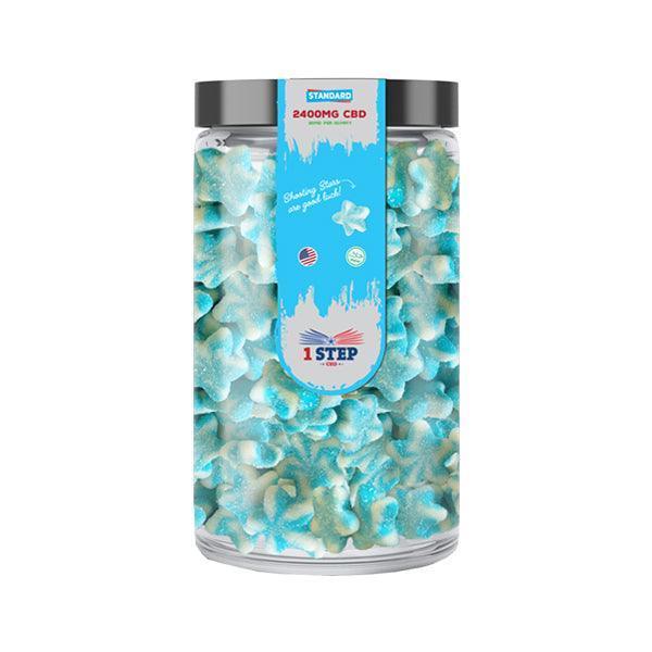 1 Step CBD Standard Gummies 2400mg (800g) (BUY 1 GET 1 FREE) - remedykartelcbd1stop