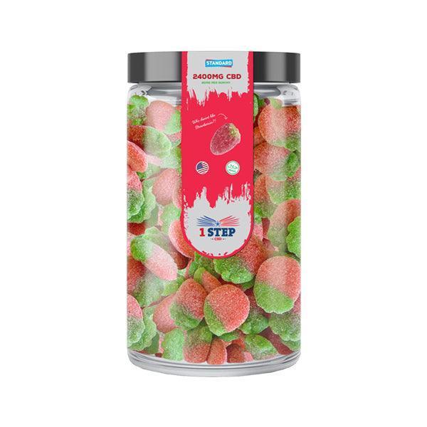 1 Step CBD Standard Gummies 2400mg (800g) (BUY 1 GET 1 FREE) - remedykartelcbd1stop