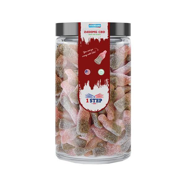 1 Step CBD Standard Gummies 2400mg (800g) (BUY 1 GET 1 FREE) - remedykartelcbd1stop