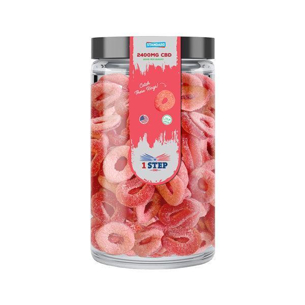 1 Step CBD Standard Gummies 2400mg (800g) (BUY 1 GET 1 FREE) - remedykartelcbd1stop