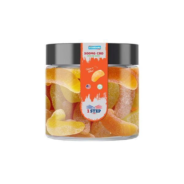1 Step CBD Standard Gummies 300mg (100g) (BUY 1 GET 1 FREE) - remedykartelcbd1stop