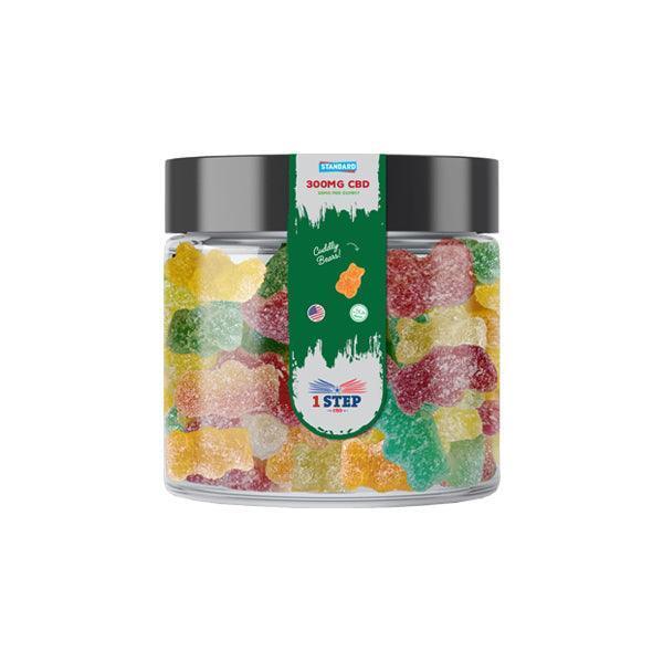 1 Step CBD Standard Gummies 300mg (100g) (BUY 1 GET 1 FREE) - remedykartelcbd1stop
