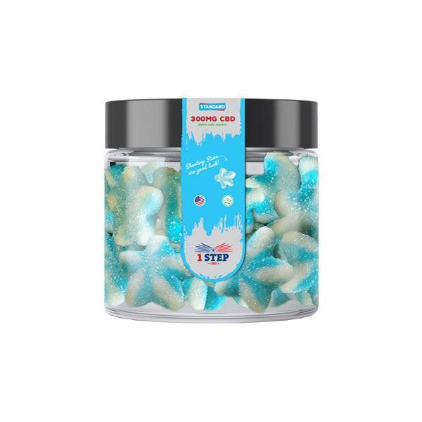 1 Step CBD Standard Gummies 300mg (100g) (BUY 1 GET 1 FREE) - remedykartelcbd1stop