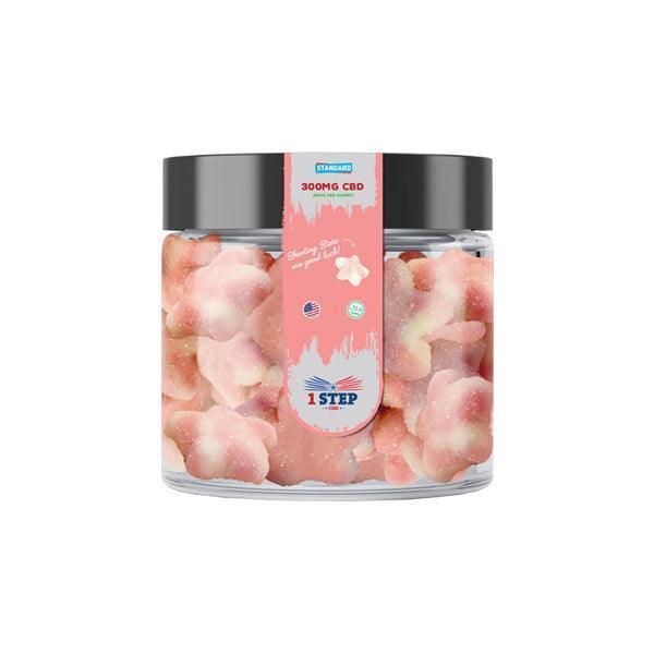1 Step CBD Standard Gummies 300mg (100g) (BUY 1 GET 1 FREE) - remedykartelcbd1stop