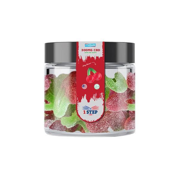 1 Step CBD Standard Gummies 300mg (100g) (BUY 1 GET 1 FREE) - remedykartelcbd1stop