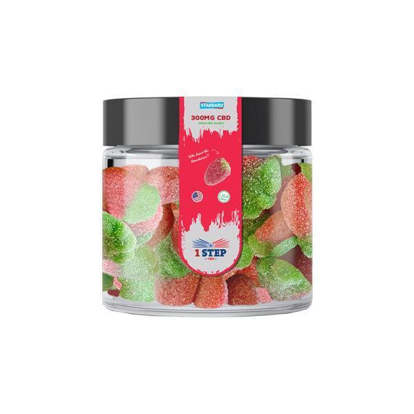 1 Step CBD Standard Gummies 300mg (100g) (BUY 1 GET 1 FREE) - remedykartelcbd1stop