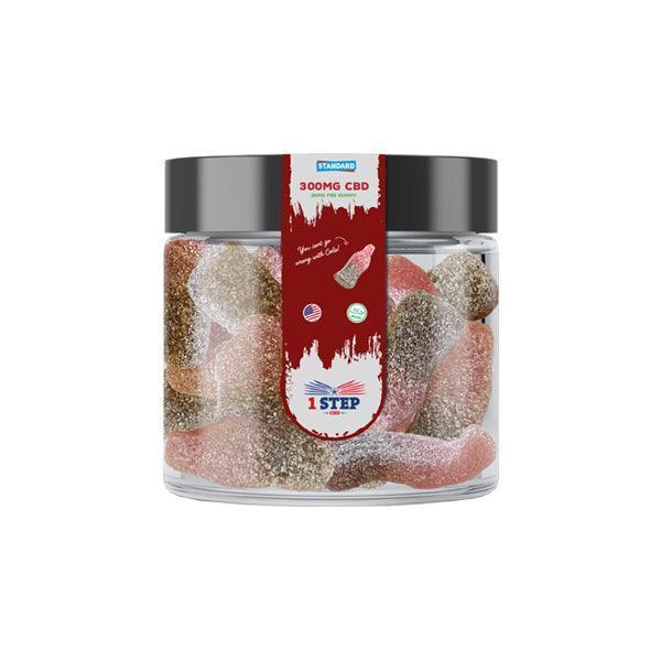 1 Step CBD Standard Gummies 300mg (100g) (BUY 1 GET 1 FREE) - remedykartelcbd1stop