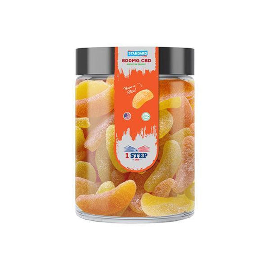 1 Step CBD Standard Gummies 600mg (200g) (BUY 1 GET 1 FREE) - remedykartelcbd1stop