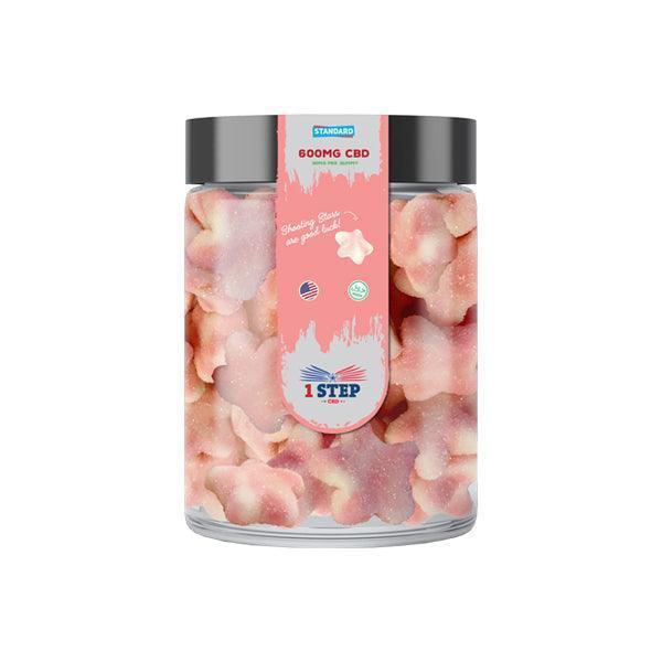 1 Step CBD Standard Gummies 600mg (200g) (BUY 1 GET 1 FREE) - remedykartelcbd1stop