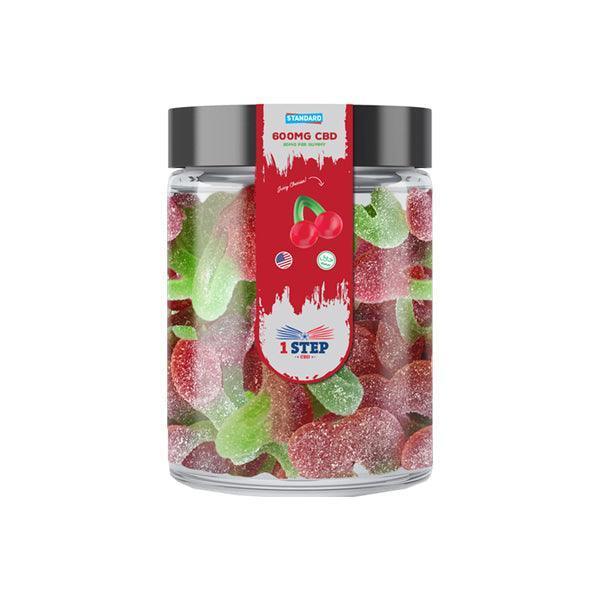 1 Step CBD Standard Gummies 600mg (200g) (BUY 1 GET 1 FREE) - remedykartelcbd1stop