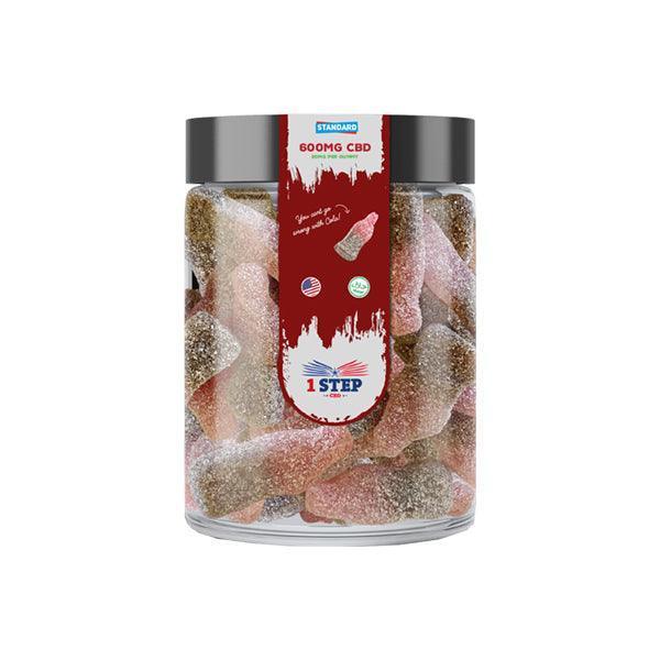1 Step CBD Standard Gummies 600mg (200g) (BUY 1 GET 1 FREE) - remedykartelcbd1stop