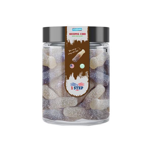 1 Step CBD Standard Gummies 600mg (200g) (BUY 1 GET 1 FREE) - remedykartelcbd1stop