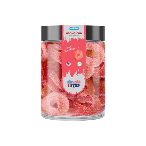1 Step CBD Standard Gummies 600mg (200g) (BUY 1 GET 1 FREE) - remedykartelcbd1stop