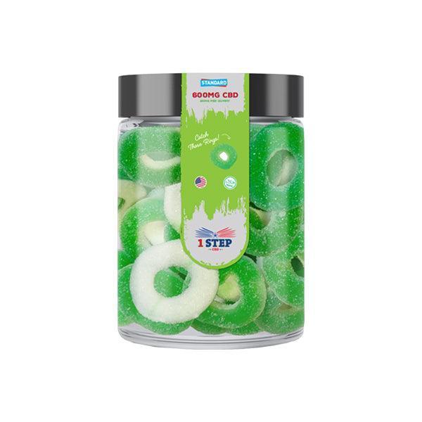 1 Step CBD Standard Gummies 600mg (200g) (BUY 1 GET 1 FREE) - remedykartelcbd1stop