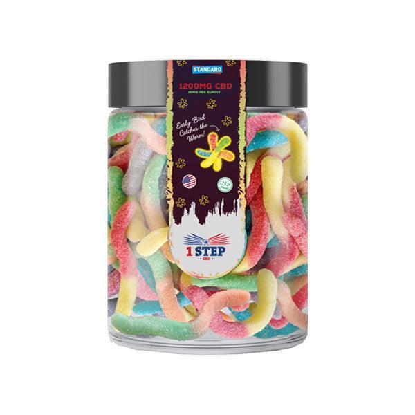 1 Step CBD Standard Neon Gummies 1200mg (400g) (BUY 1 GET 1 FREE) - remedykartelcbd1stop