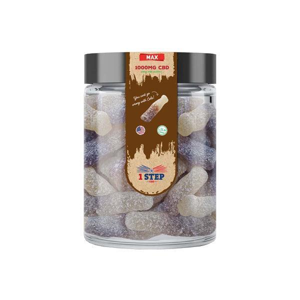 1 Step CBD Max Gummies 1000mg (200g) (BUY 1 GET 1 FREE) - remedykartelcbd1stop