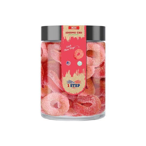 1 Step CBD Max Gummies 1000mg (200g) (BUY 1 GET 1 FREE) - remedykartelcbd1stop