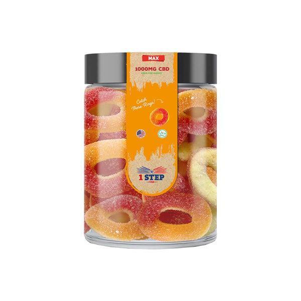 1 Step CBD Max Gummies 1000mg (200g) (BUY 1 GET 1 FREE) - remedykartelcbd1stop