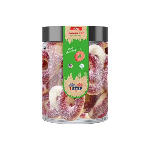 1 Step CBD Max Gummies 1000mg (200g) (BUY 1 GET 1 FREE) - remedykartelcbd1stop
