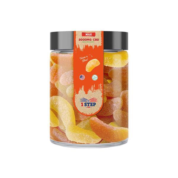 1 Step CBD Max Gummies 2000mg (400g) (BUY 1 GET 1 FREE) - remedykartelcbd1stop