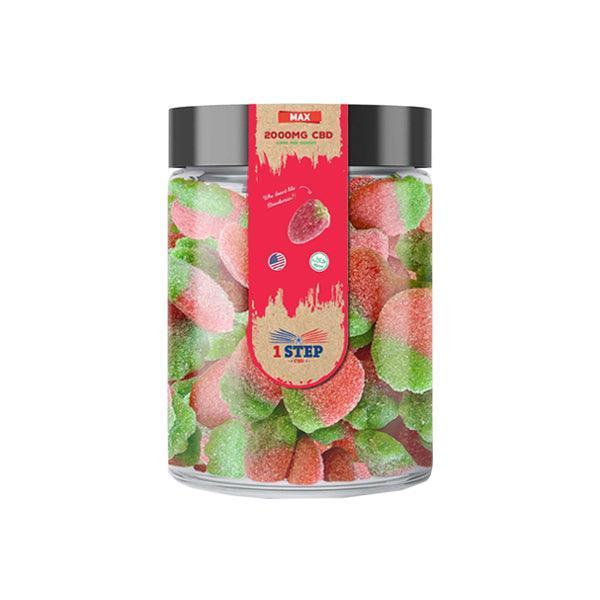 1 Step CBD Max Gummies 2000mg (400g) (BUY 1 GET 1 FREE) - remedykartelcbd1stop