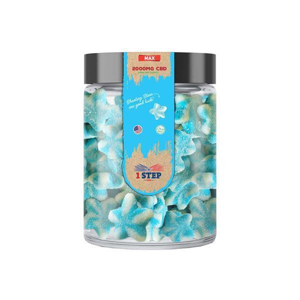 1 Step CBD Max Gummies 2000mg (400g) (BUY 1 GET 1 FREE) - remedykartelcbd1stop