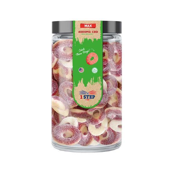 1 Step CBD Max Gummies 4000mg (800g) (BUY 1 GET 1 FREE) - remedykartelcbd1stop