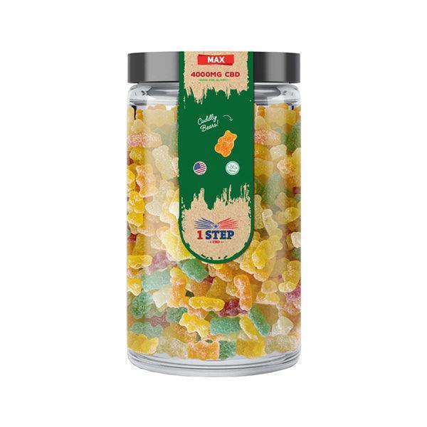 1 Step CBD Max Gummies 4000mg (800g) (BUY 1 GET 1 FREE) - remedykartelcbd1stop