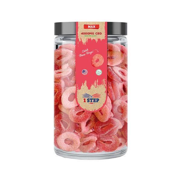 1 Step CBD Max Gummies 4000mg (800g) (BUY 1 GET 1 FREE) - remedykartelcbd1stop