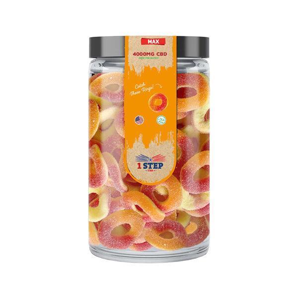 1 Step CBD Max Gummies 4000mg (800g) (BUY 1 GET 1 FREE) - remedykartelcbd1stop