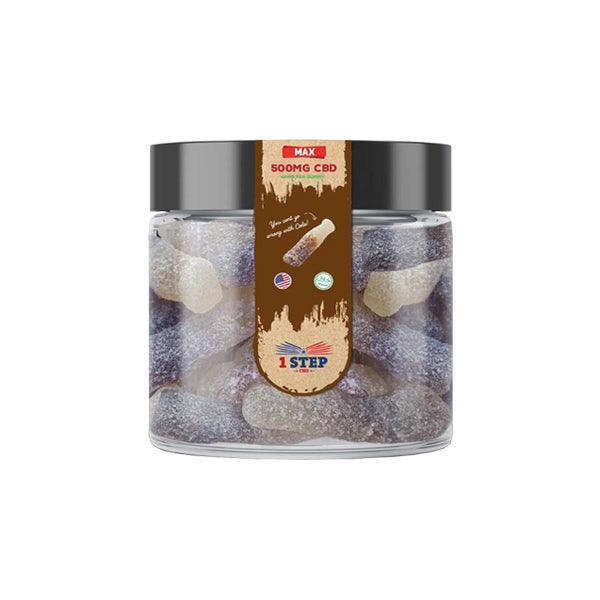 1 Step CBD Max Gummies 500mg (100g) (BUY 1 GET 1 FREE) - remedykartelcbd1stop
