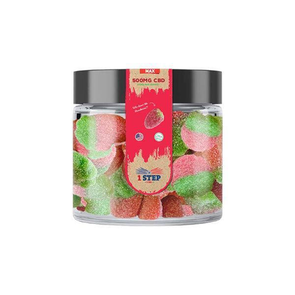 1 Step CBD Max Gummies 500mg (100g) (BUY 1 GET 1 FREE) - remedykartelcbd1stop