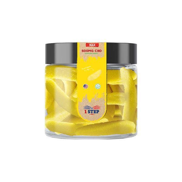 1 Step CBD Max Gummies 500mg (100g) (BUY 1 GET 1 FREE) - remedykartelcbd1stop