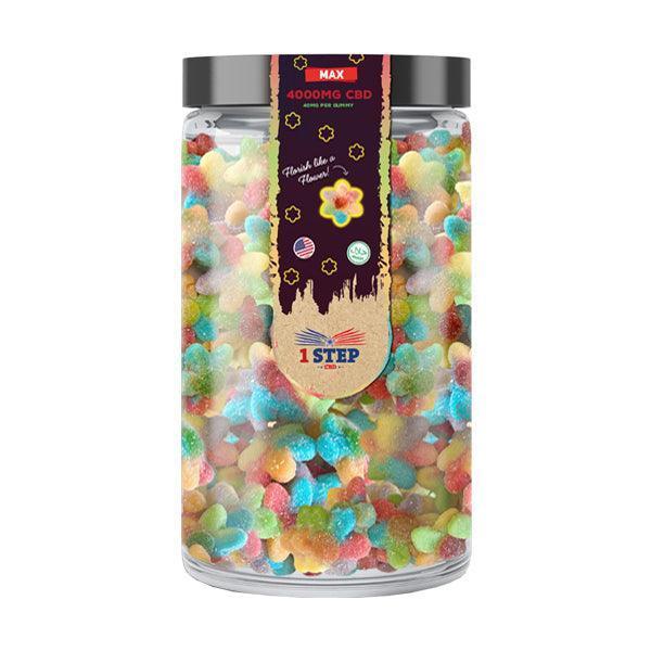 1 Step CBD Max Neon Gummies 4000mg (800g) (BUY 1 GET 1 FREE) - remedykartelcbd1stop
