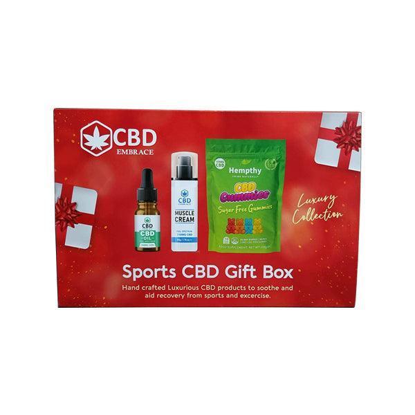 Hempthy CBD Sports Skincare CBD Gift Box - Christmas - remedykartelcbd1stop