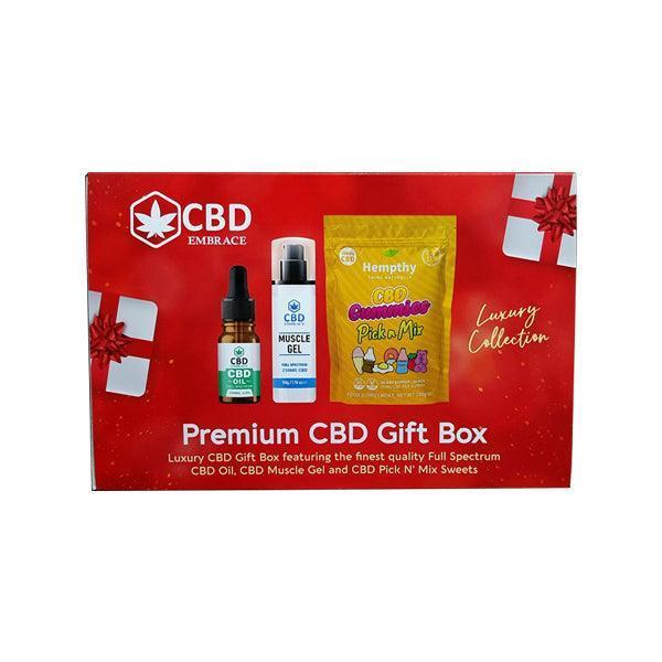 Hempthy CBD Embrace Premium CBD Gift Box - Christmas - remedykartelcbd1stop