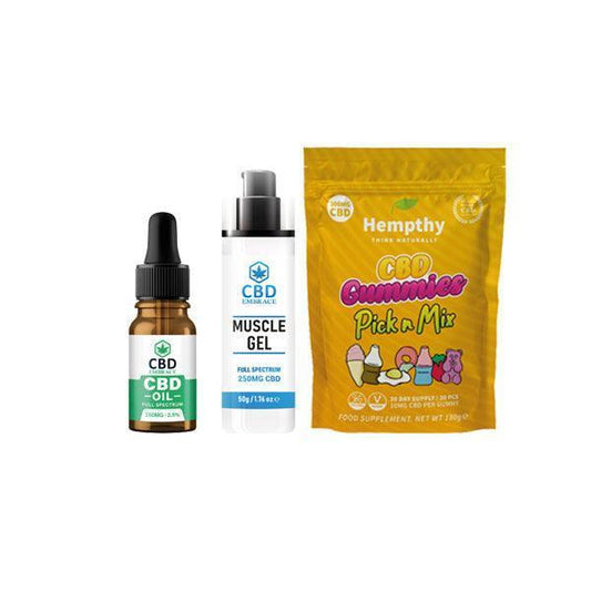 Hempthy CBD Embrace Premium CBD Gift Box - Christmas - remedykartelcbd1stop
