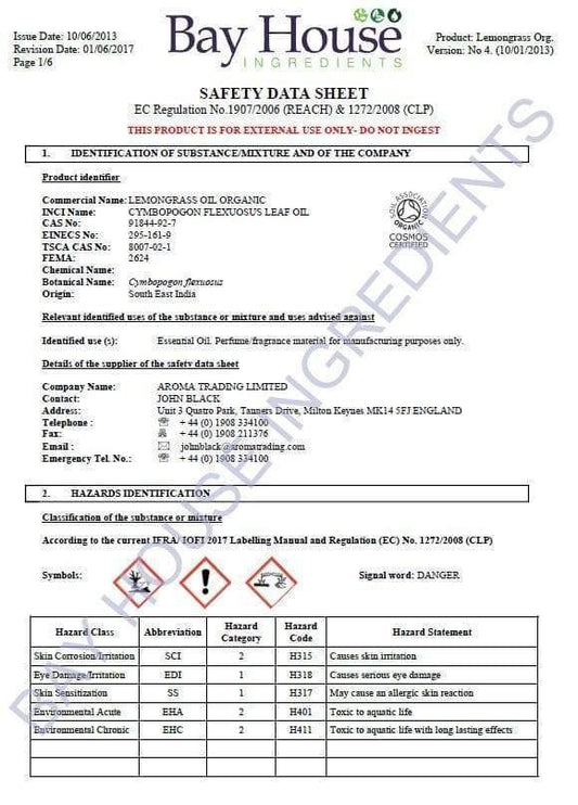 Skin Mechanic 50mg CBD Lemongrass & Ginger Shampoo Bar 100g (BUY 1 GET 1 FREE) - remedykartelcbd1stop
